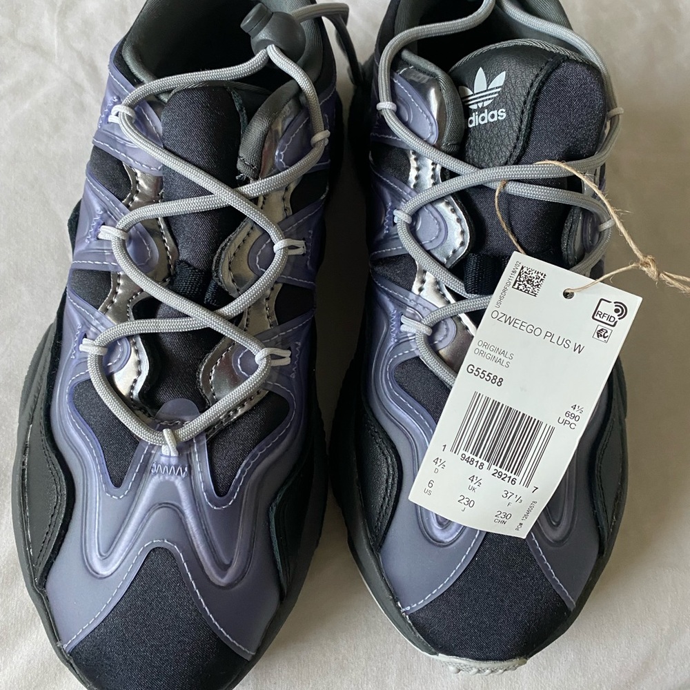 Womens Oswego plus ‘black dust purple’